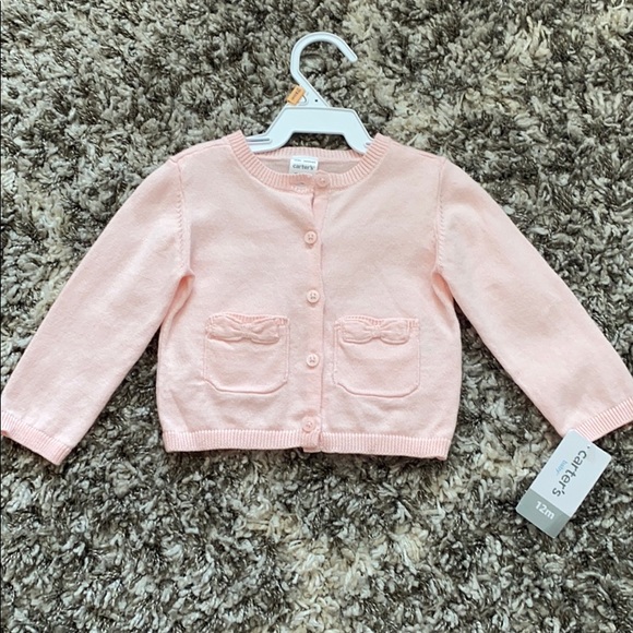 Carter's Other - NWT baby pink sweater